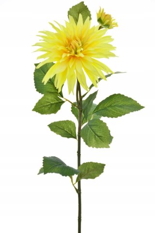 PAN KWIATEK - DALIA SZTUCZNA KWIATY SZTUCZNE ULTRA yellow NOWOŚĆ