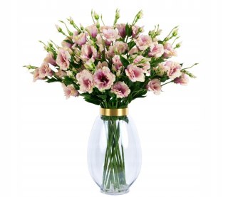 PAN KWIATEK - EUSTOMA KWIAT DEKORACYJNY SZTUCZNY KWIATY sztuczne PREMIUM