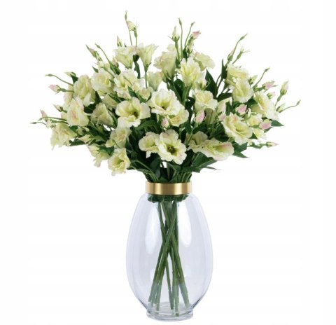 PAN KWIATEK-EUSTOMA KWIAT DEKORACYJNY SZTUCZNY KWIATY sztuczne PREMIUM