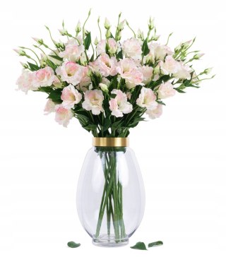 PAN KWIATEK - EUSTOMA SZTUCZNA KWIATY DEKORACYJNE Eustoma kwiaty PREMIUM