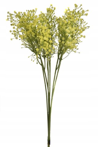 PAN KWIATEK - GIPSÓWKA SZTUCZNA żółta LIMITED 50 cm NOWOŚĆ 6 sztuk