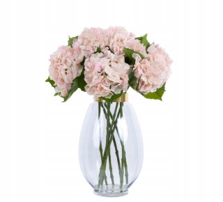 PAN KWIATEK- HORTENSJA SZTUCZNA GUMOWANA SUPER PREMIUM PINK 60cm