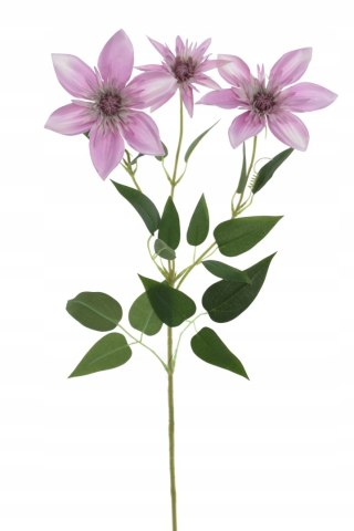 PAN KWIATEK - KLEMATIS KWIATY SZTUCZNE KWIAT DEKORACYJNY PREMIUM 74cm