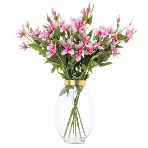 PAN KWIATEK - KLEMATIS KWIATY SZTUCZNE KWIAT DEKORACYJNY PREMIUM 80cm PAN KWIATEK - KLEMATIS KWIATY SZTUCZNE KWIAT DEKORACYJNY PREMIUM 80cm