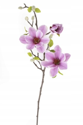 PAN KWIATEK- MAGNOLIA SZTUCZNA KWIATY SZTUCZNE MAGNOLII 72cm róż nowość