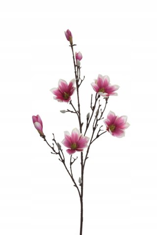 PAN KWIATEK- Magnolia XXL PINK magnolia sztuczna kwiat 100 cm