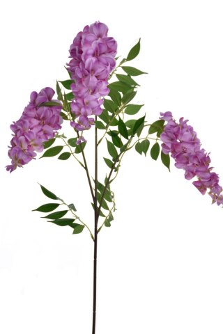PAN KWIATEK - Wisteria wysoka SZTUCZNA GAŁĄZKA GAŁĄZKA dekoracyjna GLICYNIA