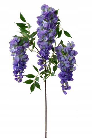 PAN KWIATEK - Wisteria wysoka SZTUCZNA GAŁĄZKA GAŁĄZKA dekoracyjna GLICYNIA
