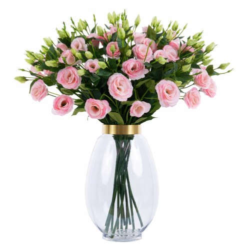Pan Kwiatek EUSTOMA sztuczna Wielokwiatowa PREMIUM 76cm PREMIUM NOWOŚĆ 2025