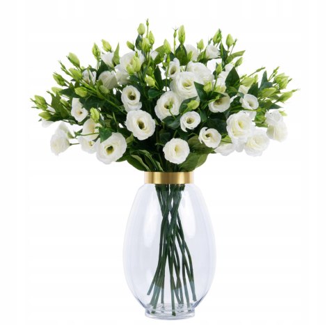 Pan Kwiatek EUSTOMA wielkokwiatowa sztuczna Królewska 76cm PREMIUM 2025