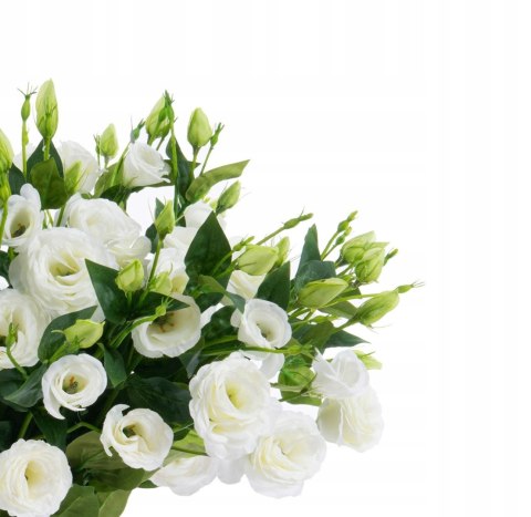 Pan Kwiatek EUSTOMA wielkokwiatowa sztuczna Królewska 76cm PREMIUM 2025