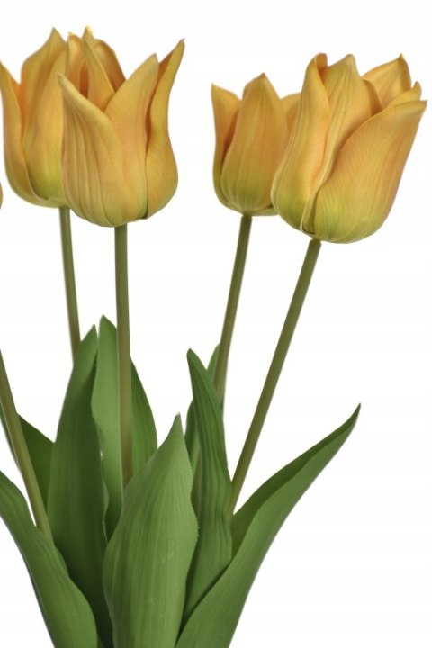 PAN KWIATEK - BUKIET TULIPANÓW ŻÓŁTYCH tulipan 5 sztuk kwiaty sztuczne PAN KWIATEK - BUKIET TULIPANÓW ŻÓŁTYCH tulipan 5 sztuk kwiaty sztuczne