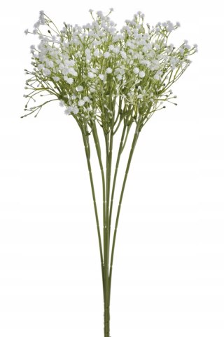 PAN KWIATEK - GIPSÓWKA SZTUCZNA biała LIMITED 50 cm NOWOŚĆ 6 sztuk