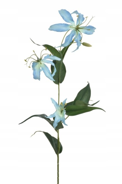 PAN KWIATEK- SZTUCZNA GLORIOZA kwiaty sztuczne niebieska light blue PAN KWIATEK- SZTUCZNA GLORIOZA kwiaty sztuczne niebieska light blue