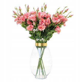 PAN KWIATEK- EUSTOMA KWIAT SZTUCZNY DEKORACYJNY kwiaty sztuczne 85cm