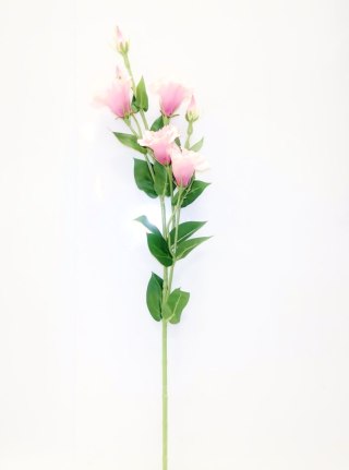 PAN KWIATEK- EUSTOMA kwiaty sztuczne kwiat DEKORACYJNY EUSTOMY 80cm PREMIUM