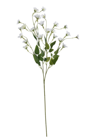 Pan Kwiatek Powojnik sztuczny biały kwiat sztuczny dekoracyjny 89cm